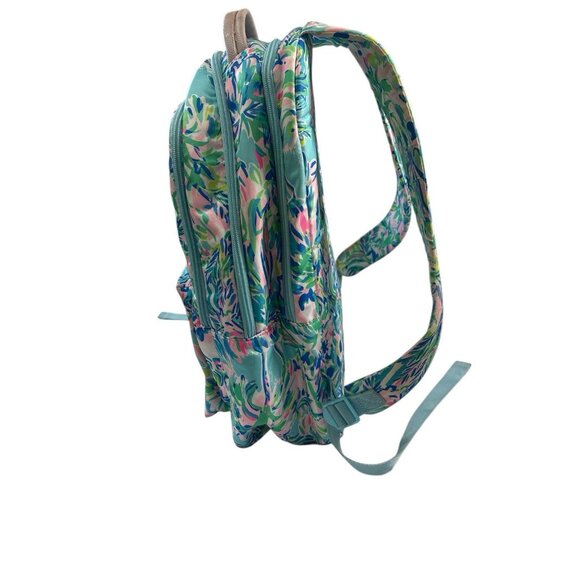 LILLY PULITZER Kids' Girl's Large Cambrie Backpack - Picture 3 of 10